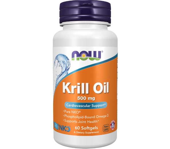 NOW FOOD <b>Krill Oil</b> 500 mg 60 Softgels(<b>크릴 오일</b> 500 mg)