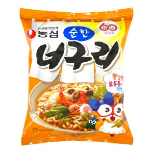 [워나점빵] 너구리 순한맛 멀티팩 120g X5개입 농심라면