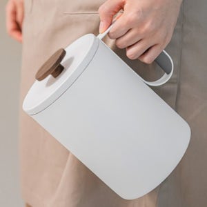 진공 음쓰통 압축 음식물 주방 냄새차단 밀폐 쓰레기통