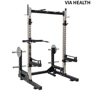 레고형 하프랙 스미스머신 싱글풀리 랫풀다운 기구 가정용 홈짐 세트 케이블머신 헬스 렉