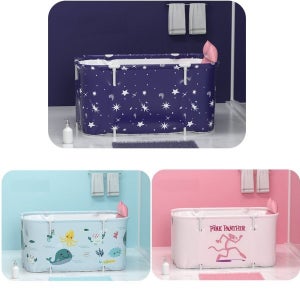 간이 접이식 반신욕조 이동식 욕조