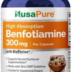 누사퓨어 벤포티아민 300mg 식물성 캡슐 220개