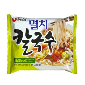 [워나점빵] (건면) 멸치칼국수 멀티팩 98g X5개입 농심라면