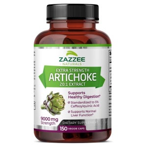 Herb Pharm 아티초크 고함량 9000mg 150비건캡슐 클로로겐산 포함
