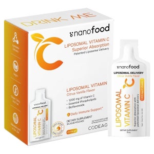 코드에이지 나노푸드 액상 리포좀 비타민C 1000mg 시트러스바닐라맛 15ml 32개