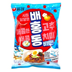 [워나점빵] 농심 배홍동비빔면 137g X4개입 농심라면