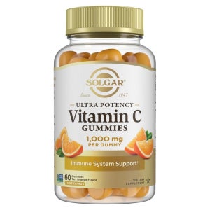 솔가 울트라포텐시 비타민C 1000mg 구미 타트오렌지맛 60개 아스코르브산