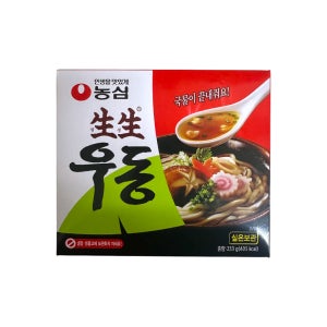 [워나점빵] 생생우동 멀티팩 253g x 4개입 농심라면