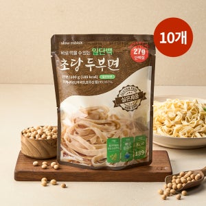 슬로우래빗 일단백 초당 두부면 100g, 10개