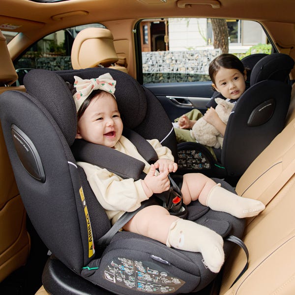 순성몰 순성 아크 올인원 아이사이즈 신생아 아기 회전형 카시트 ISOFIX