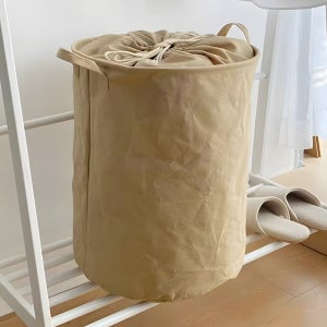 패브릭바구니 접이식 방수 손잡이 수납바구니 다용도 바스켓