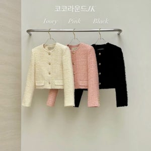 24FW 마스터피스 코코 라운드 자켓 트위드자켓 브랜공장 고퀄리티