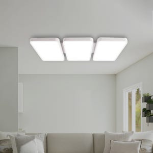 LED 거실등 플레인 6등 150W 천장 거실조명 LED 전등