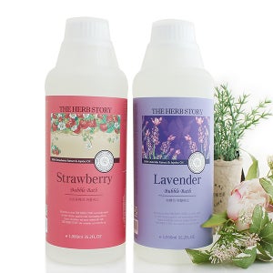 더허브스토리 아로마 버블바스 대용량 퍼퓸 거품목욕제 스파 입욕제 1000ml 시간의 향기
