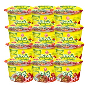 오뚜기 빅컵누들 마라탕 71.3g, 12개