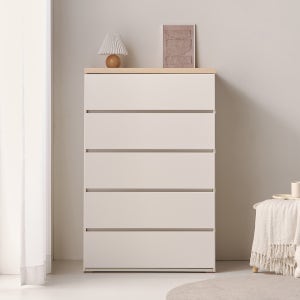 두리앳가구 데이브 5단 서랍장 속깊은 800