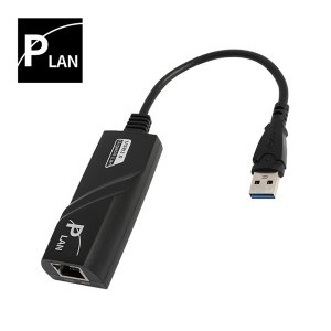 파워랜 노트북 젠더 유선 랜젠더 USB 3.0 TO LAN 랜포트 PL-UTLA PL051