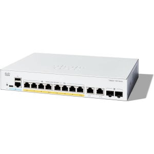 CISCO Catalyst 1300 8port PoE 2x1G Combo C1300-8P-E-2G 8포트 스위칭허브 PoE CBS350-8P-E-2G후속