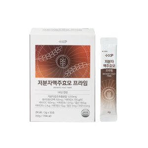 저분자로 흡수가 빠른 맥주효모프라임 베타글루칸 면역력 비오틴 비타민 30포, 1개