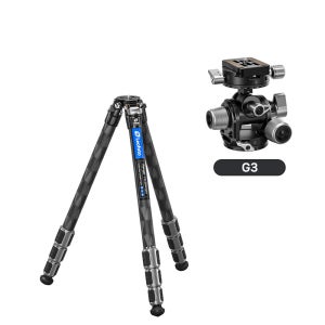 레오포토 LS-284C PRO+G3 카본삼각대 기어헤드 세트