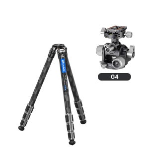 레오포토 LS-284C PRO+G4 카본삼각대 기어헤드 세트
