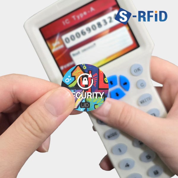 RFID 스티커 RF 태그 공동현관 도어락 EM 125Khz 복사기 복사 UID 디자인