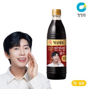 청정원 햇살담은 두번달인 진간장 골드 840ml, 1개