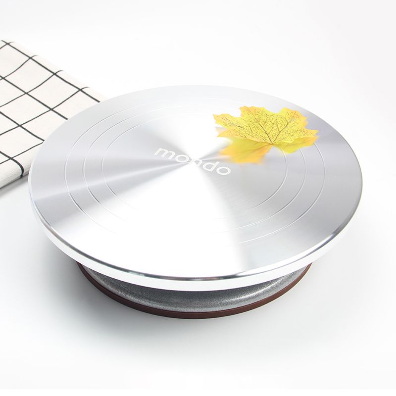 케이크돌림판 14인치 케잌 원형 작업 회전판 아이싱