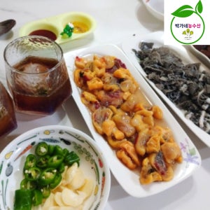 통영 자연산 제철 활 횟감용 돌멍게 1kg(6-10미)