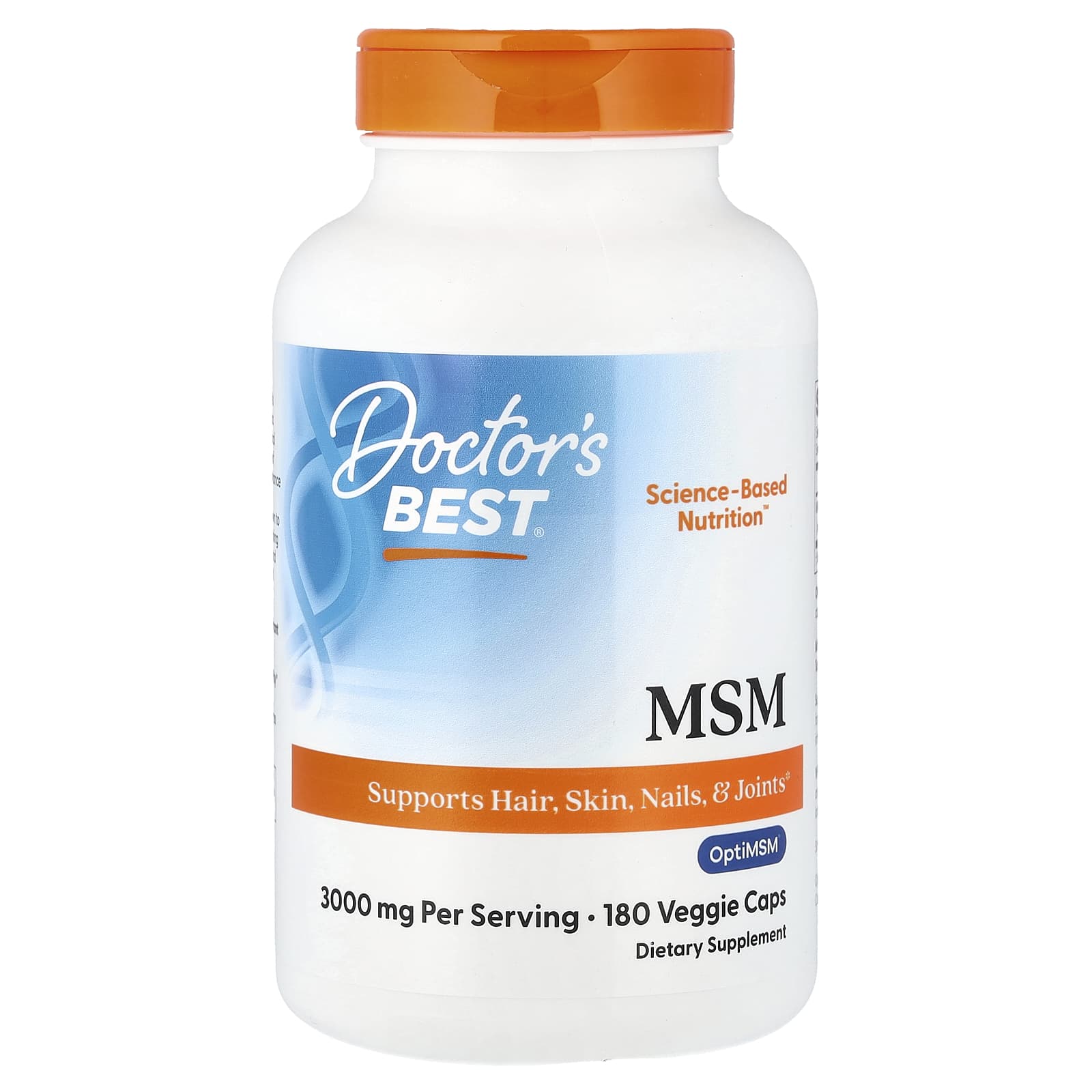 닥터스베스트 <b>MSM</b> 위드 옵티 <b>MSM</b> 1000 mg 180 베지캡슐