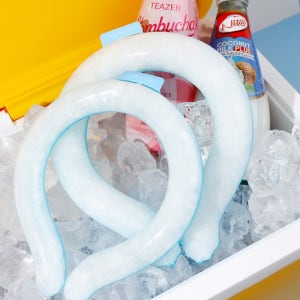 목 얼음 냉 스카프 여름 목수건 아이스 넥 쿨링 쿨도리 더위 아이템 얼음 머플러 2개