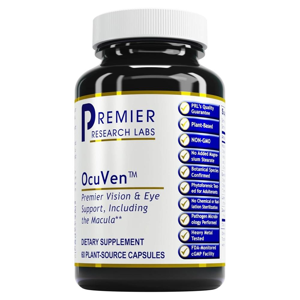 프라이머리서치랩 <b>OcuVen</b> 루테인 지아잔틴 60식물성캡슐 Premier Research