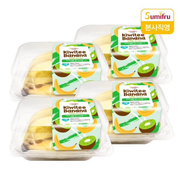 스미후루 키위티 바나나 380g 2팩+2팩