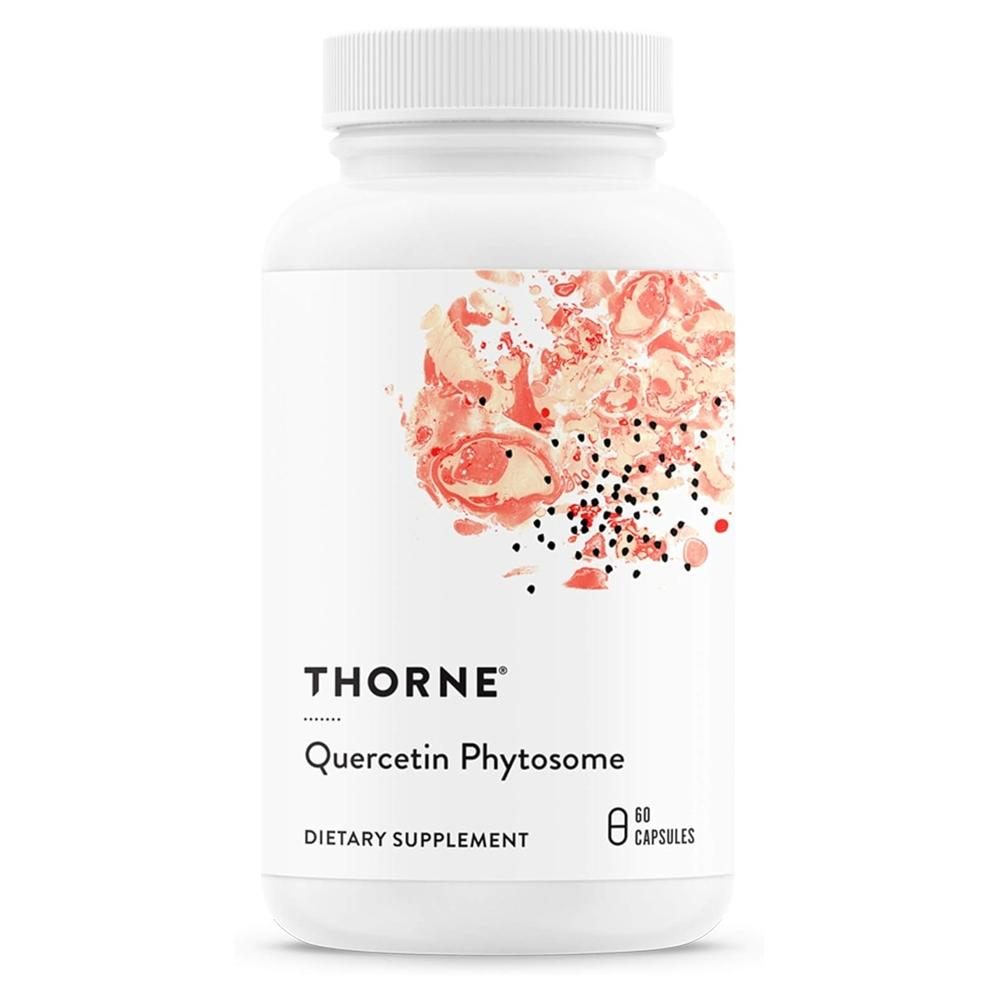 쏜 <b>퀘르세틴 파이토솜</b> 60캡슐 케르세틴 Thorne Quercetin Phytosome