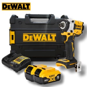 디월트 DCF922P2 20V 임팩트 렌치 12.5mm 5A 배터리 2개 세트