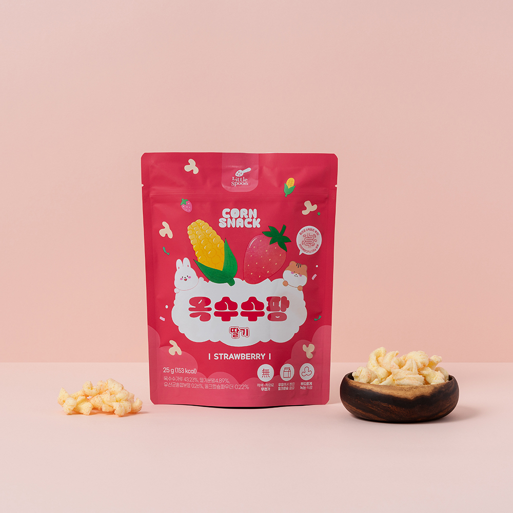 리틀스푼 옥수수팡 딸기 성분 분석