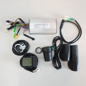전기자전거수리키트 36v48v 500w컨트롤러 계기판 파츠센서 속도조절기 모터케이블 세트