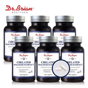 총18개월분 닥터브라이언 킬레이트 마그네슘 글리시네이트 임팩트 200mg 90캡슐, 6개