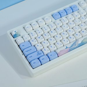 말차 그린 한글 각인 포인트 키캡 XDA PBT 한무무 다얼유 기계식 키보드 독거미키캡