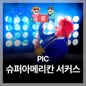 괌 PIC 서커스 슈퍼아메리칸 공연 즉시 확정 호텔픽드랍 포함(일반석 VIP 링사이드)