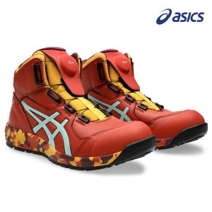 아식스 초 경량 작업화 CP304 보아 마블 브라운 현장화 물류센터 택배 논슬립 선물