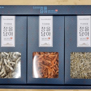 정을담아3종선물세트 볶음멸치 정치망고추장멸치 꽃새우