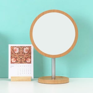 우드로하우스 우드탁상거울 화장대 거울 HMS-9463 대