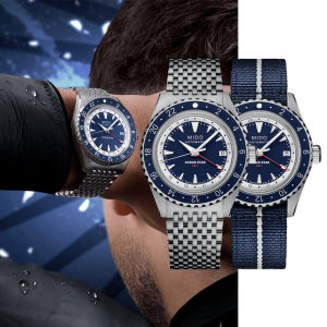 (7종 선물)미도 오션스타 GMT 스페셜 에디션 M026.829.18.041.00 남자메탈시계 백화점AS