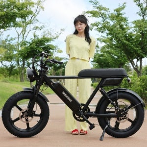 SMD바이크 V7 48V 500W 1000W 뉴크바이크 전기자전거 고출력 레트로 자토바이