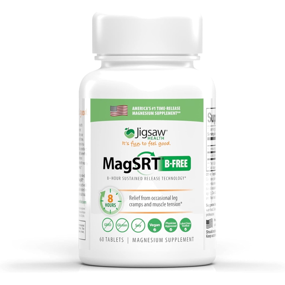 직쏘헬스 MAG SRT 마그네슘 보충제 60정