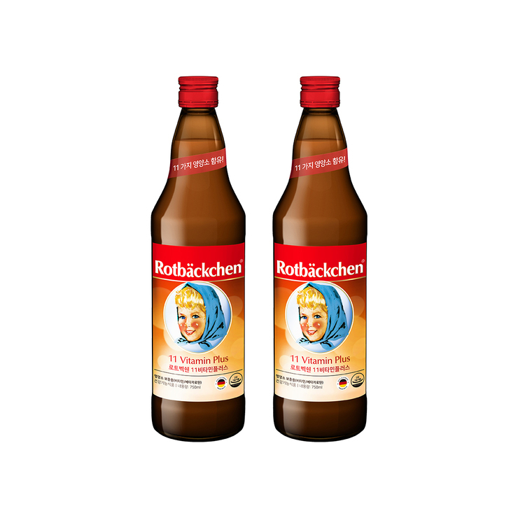 [당일발송] 로트벡쉔 <b>11 비타민 플러스 750ml</b> x 2병 세트 코스트코