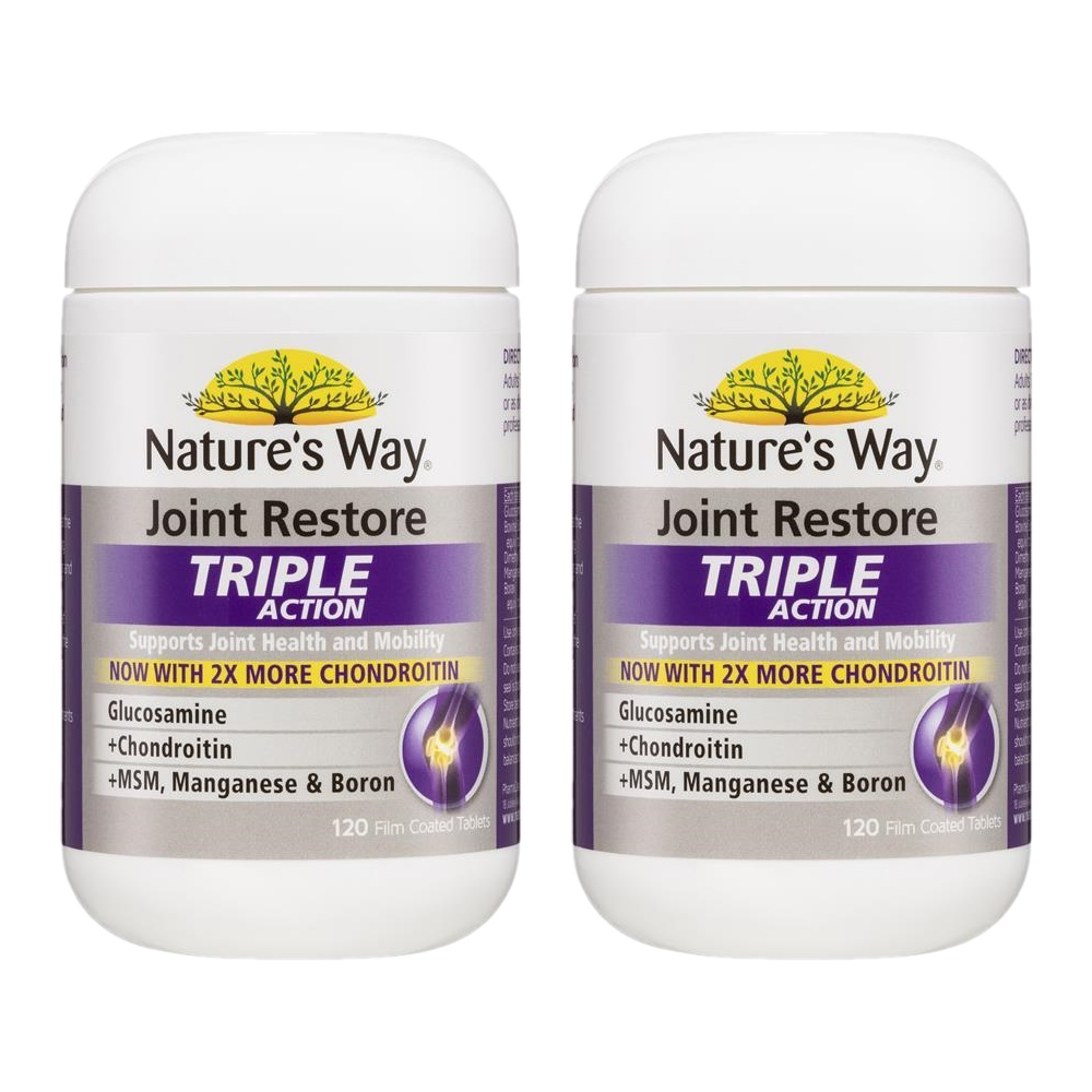 호주 <b>네이처스 웨이</b> 트리플 액션 조인트 리스토어 120정x2개 <b>Nature’s Way</b> Joint Restore Triple Action