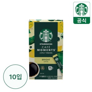 스타벅스 카페모먼트 인스턴트 스틱 커피 브라이트 10입 외 1종
