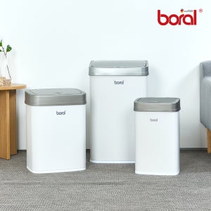 보랄 스마트 센서 휴지통 스텐 자동 모션 밀폐 쓰레기통 BR-S15L BR-S30L BR-S50L